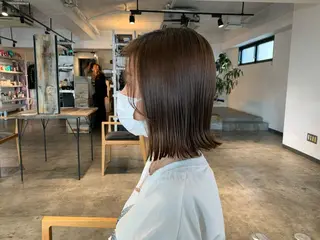 ミディアム ✅ケアブリーチ✅ トヨオカ ノブヒデのヘアスタイル