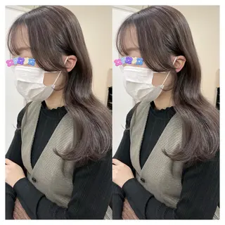 ロング カラー 村山 茉衣のヘアスタイル