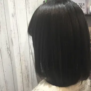 ミディアム カラー パーマ embrace エンブレイスのヘアスタイル