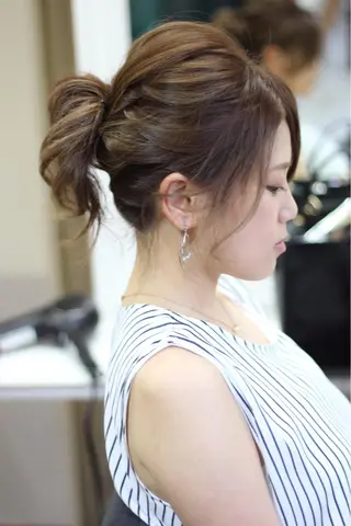 ショート ミディアム セミロング ロング カラー パーマ ヘアアレンジ 成松 勇治のヘアスタイル