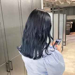 ミディアム 山口滉斗/美髪 縮毛矯正/髪質改善のヘアスタイル