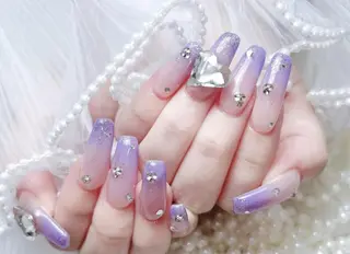 ネイル 🎀彩羽チップ 長さだし専門🎀のネイルデザイン