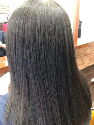 ロング パーマ 桧山 真のヘアスタイル