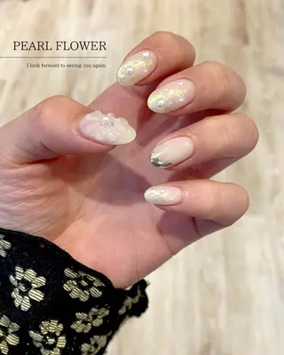 ネイル Seemly 千田町店所属・フラワーパラジェル 🌸シームリーエミのネイルデザイン