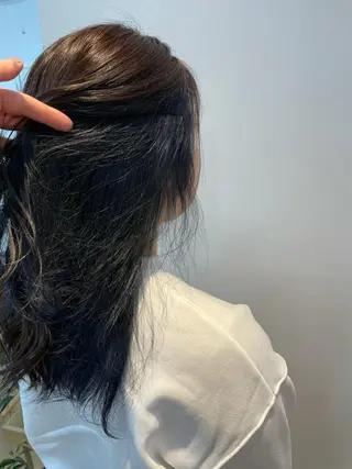 ミディアム カラー PANOLA所属・加藤 理沙のヘアスタイル