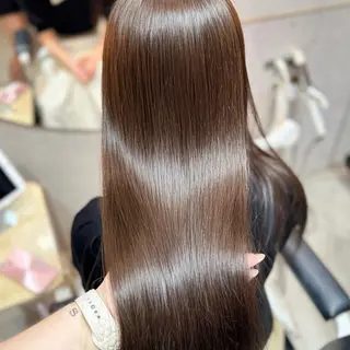 ロング Minami🤍ྀི ／新宿／韓国スタイルのヘアスタイル