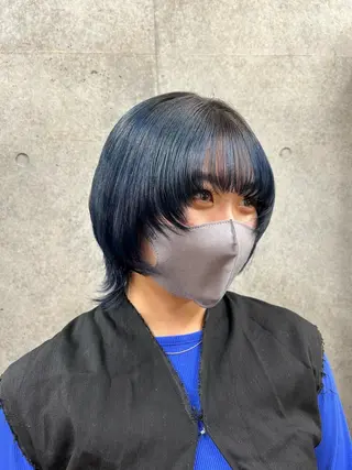 カラー すずき さくやのヘアスタイル