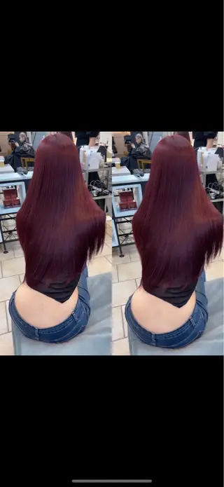 ロング JEWIL原宿所属・渡辺 杏斗龍のヘアスタイル