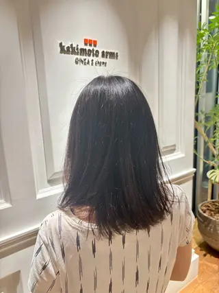 セミロング カラー THETAふじみ野店所属・金井 智也のヘアスタイル