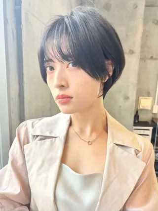 ショート ショート/ボブ/縮毛 三上達大のヘアスタイル