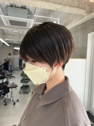 ショート 辻川 一真のヘアスタイル