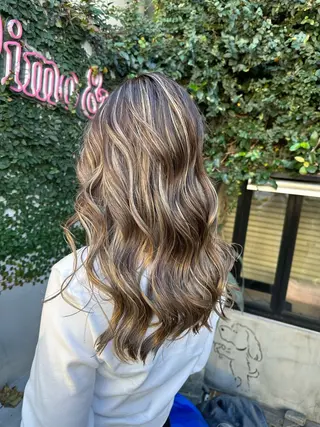 ロング Dimo＆所属・ハイライトカラー /ダイスケのヘアスタイル