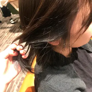 ミディアム カラー moon  ticobrae所属・こくしょう れいかのヘアスタイル