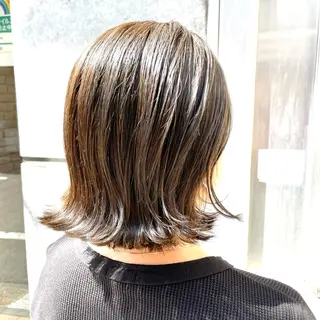 カラー ヘアアレンジ MiU所属・韓国×髪質改善×美髪 縮毛矯正×レイヤーのヘアスタイル