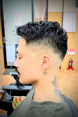 ショート 理容プラーナ長岡堺町店所属・理容プラーナ 福井のヘアスタイル