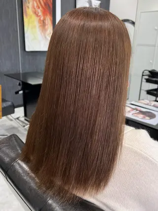 セミロング HAIR BEAUTY Plaser所属・透明感カラー🕊️✨ Mayu🦮🩶のヘアスタイル