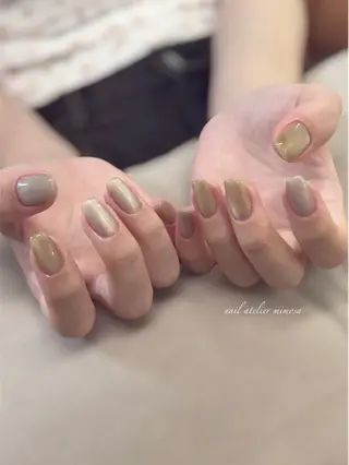 ネイル アトリエ　ミモザ所属・いまむら あかりのネイルデザイン