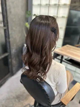 ロング 🌷ブリーチ縮毛矯正 /mina🌷のヘアスタイル