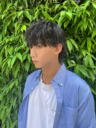 メンズ 🌈ベージュ艶髪🌈 ユウトのヘアスタイル