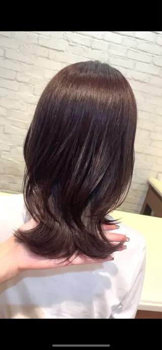 ミディアム カラー BEBE所属・ご新規様限定 透明感カラーKANAのヘアスタイル