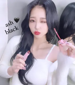 ロング カラー ヘアアレンジ ブリーチなし透明感カ ラー×韓国ヘア♡ヒデのヘアスタイル