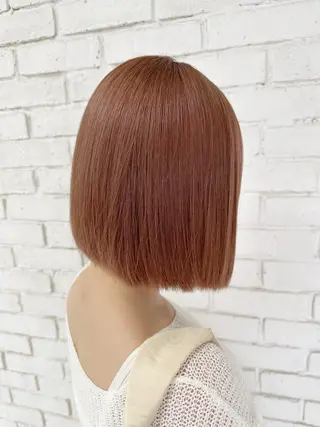 ショート レイヤーブリーチ特化 ホワイト専門/岸のヘアスタイル