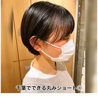 ショート ⬛️⬜️髪質改善⬛️ ⬜️藤川慎太郎のヘアスタイル