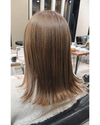 ミディアム カラー ACROあべの店所属・艶カラー/インナー /グラデ/大西小百合のヘアスタイル