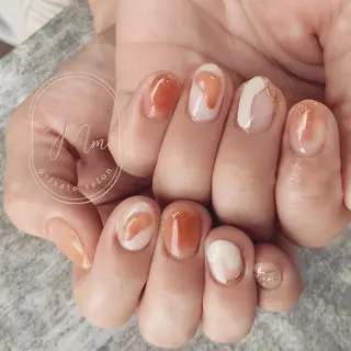 ネイル 'mm所属・'mm  (ミリ) ＭＡＮＡＭＩのネイルデザイン