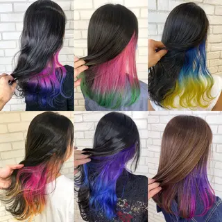 セミロング カラー パーマ ヘアアレンジ メンズ キッズ マツエク・マツパ 新宿/髪質改善/ 美髪矯正✨浅江通友のヘアスタイル