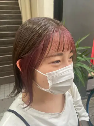 ミディアム nico🏁 rihoのヘアスタイル