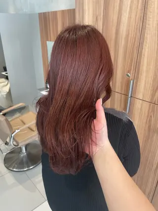 ロング RIN⌇ レイヤー⌇ 艶カラー🌙のヘアスタイル