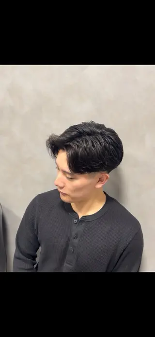 パーマ メンズ 吉田 タカスケのヘアスタイル