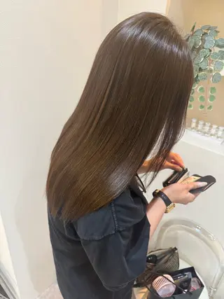 ロング カラー Defi所属・戸島 里帆 カラーモデル🌼.*のヘアスタイル