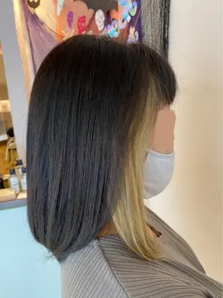 ミディアム 清水 有紗のヘアスタイル