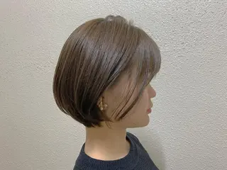 ショート カラー 半個室女性salon 🩰Natsumiのヘアスタイル