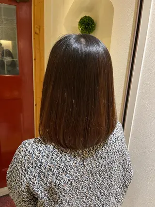 ミディアム 組藤 沙奈のヘアスタイル