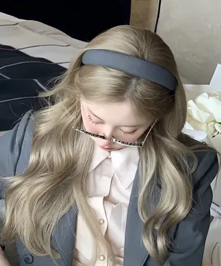 ロング カラー 卒業式ヘアセット🎀 ヘアアレンジのヘアスタイル