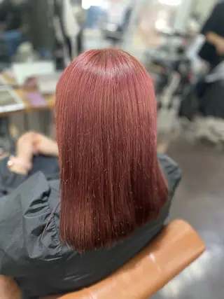 ミディアム カラー 艶・暖色カラー/ メンズ/名駅/ユキハのヘアスタイル