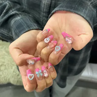 ネイル 韓国🩶Y2Kネイル 💫くれはのネイルデザイン