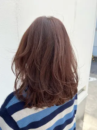 セミロング カラー 松岡 アユミ  berryのマツエク・マツパデザイン