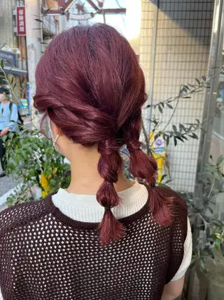 カラー 【eight宿河原】 すぎもとはづきのヘアスタイル