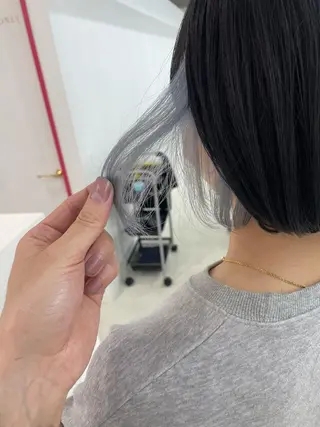 ショート カラー 冨木 雄斗のヘアスタイル