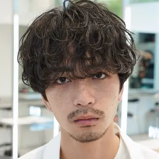 パーマ メンズ fifth パーマ 特化型 川内泰智のヘアスタイル