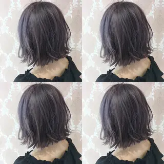 ショート カラー graxi'    グラシー所属・ブリーチ/ハイトーン SERINAのヘアスタイル