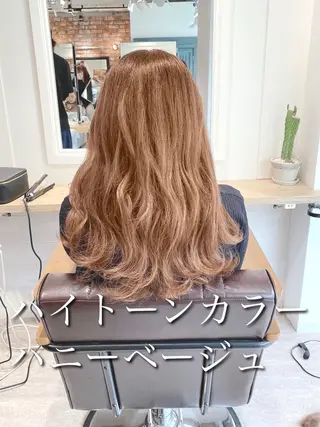 ロング カラー 艶髪カラー 渡辺岳也のヘアスタイル