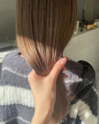 ロング MUKU所属・fuka モデル募集のヘアスタイル