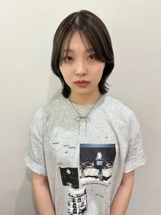 ミディアム カラー レイヤー/お顔まわり 暖色カラー🍑Amiのその他イメージ