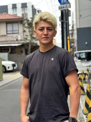 ショート メンズ 高円寺フェード 武内和樹のヘアスタイル