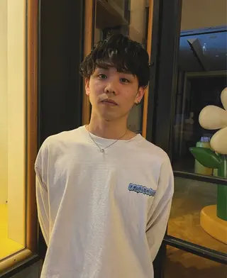 メンズ 内山 湧勝/ショート パーマ特化美容師のヘアスタイル